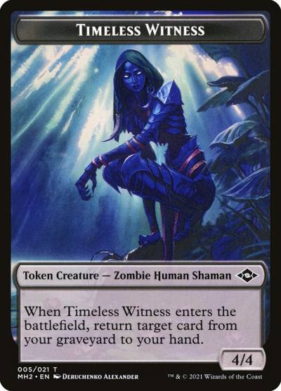 Timeless Witness TMH2-5 Modern Horizons 2 Tokens Magic card