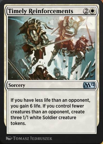 Timely Reinforcements HA3-5 Historic Anthology 3 Magic card