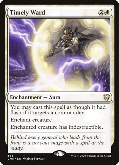 Timely Ward CMR-363 Commander Legends Magic card