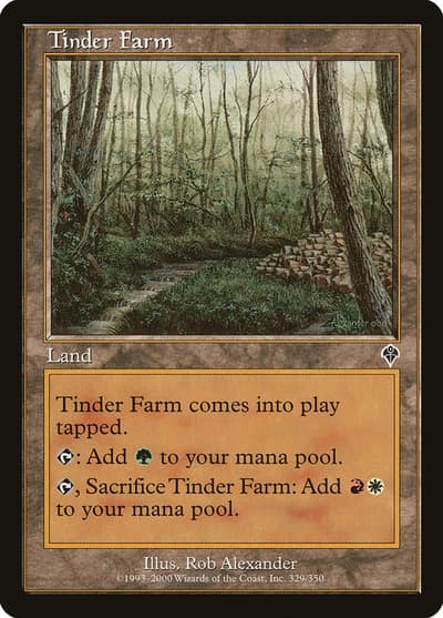 Tinder Farm INV-329 Invasion Magic card