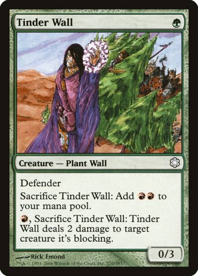 Tinder Wall CST-270 Coldsnap Theme Decks Magic card