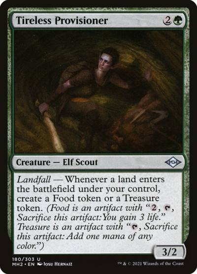 Tireless Provisioner MH2-180 Modern Horizons 2 Magic card