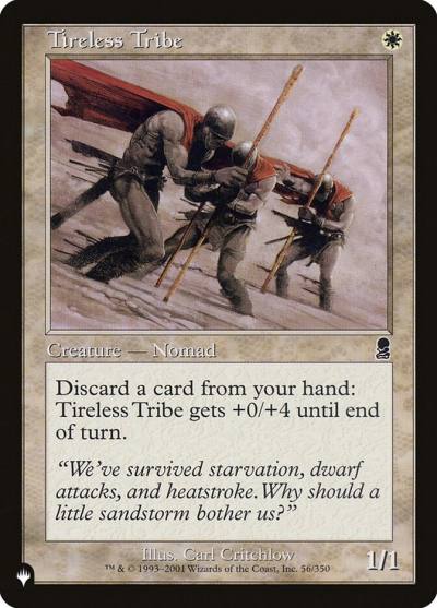 Tireless Tribe PLST-ODY-56 The List Magic card
