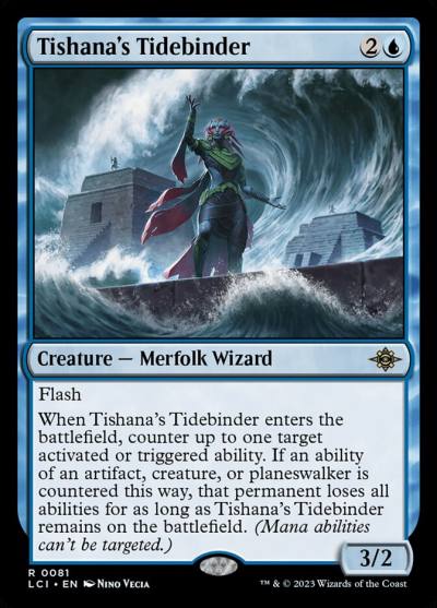 Tishana's Tidebinder LCI-81 The Lost Caverns of Ixalan Magic card