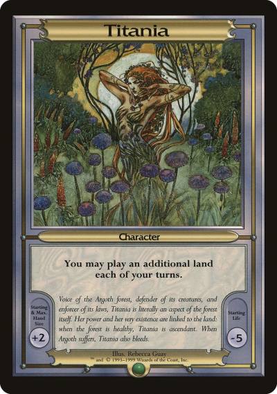 Titania PVAN-406 Vanguard Series Magic card