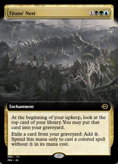 Titans' Nest PRM-80839 Magic Online Promos Magic card