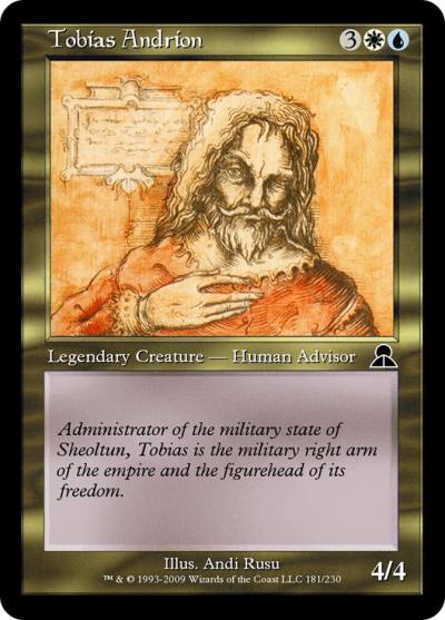 Tobias Andrion ME3-181 Masters Edition III Magic card