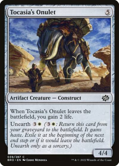 Tocasia's Onulet BRO-39 The Brothers' War Magic card