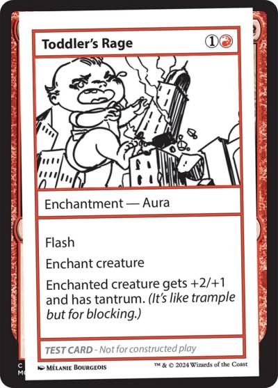 Toddler's Rage MB2-568 Mystery Booster 2 Magic card