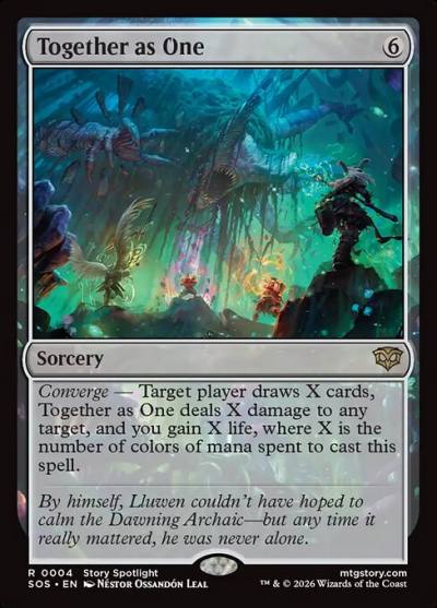 Together as One SOS-4 Secrets of Strixhaven Magic card