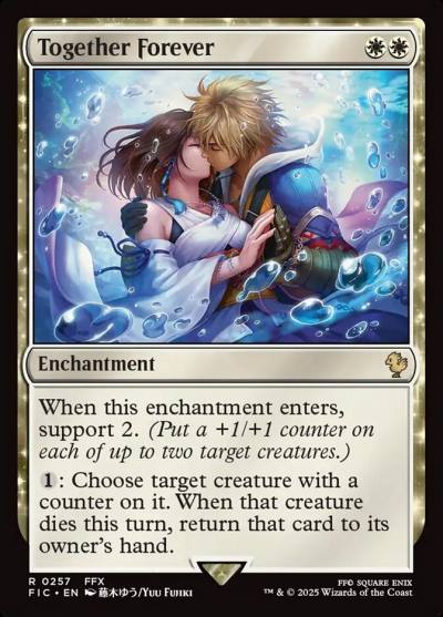 Together Forever FIC-257 Final Fantasy Commander Magic card