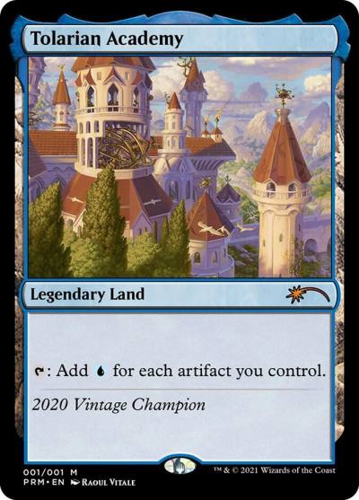 Tolarian Academy OVNT-2020A Vintage Championship Magic card