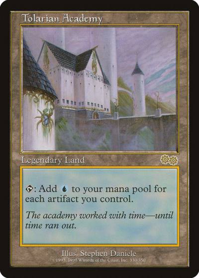 Tolarian Academy USG-330 Urza's Saga Magic card