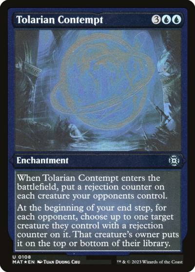 Tolarian Contempt MAT-108 March of the Machine: The Aftermath Magic card