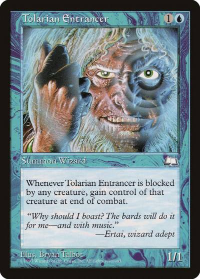 Tolarian Entrancer WTH-56 Weatherlight Magic card