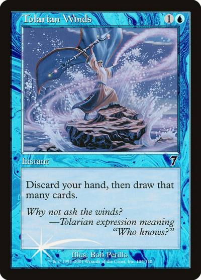 Tolarian Winds 7ED-105STAR Seventh Edition Magic card