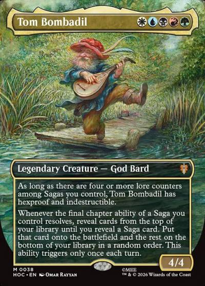 Tom Bombadil HOC-38 The Hobbit Commander Magic card