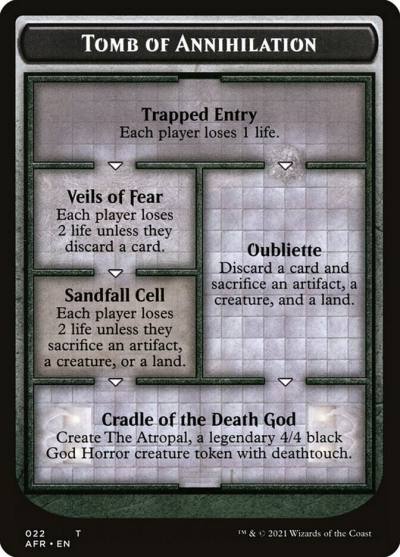 Tomb of Annihilation OAFR-22 Forgotten Realms Oversized Cards Magic card
