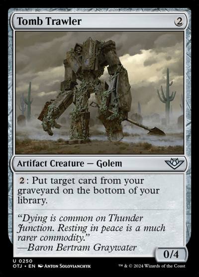 Tomb Trawler 250 Outlaws of Thunder Junction Magic card