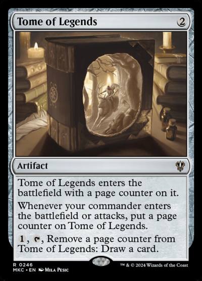 Tome of Legends MKC-246 Murders at Karlov Manor Commander Magic card