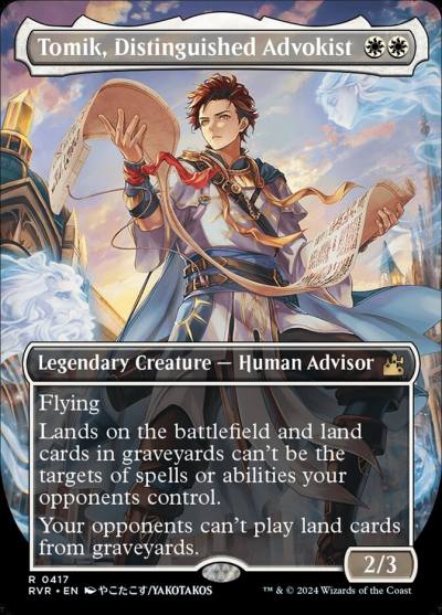 Tomik, Distinguished Advokist RVR-417 Ravnica Remastered Magic card
