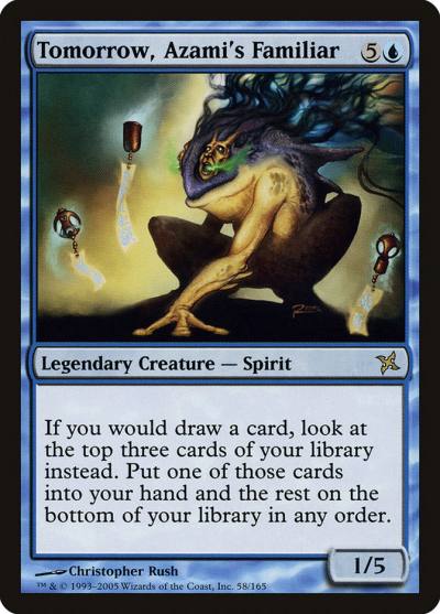 Tomorrow, Azami's Familiar 58 Betrayers of Kamigawa Magic card