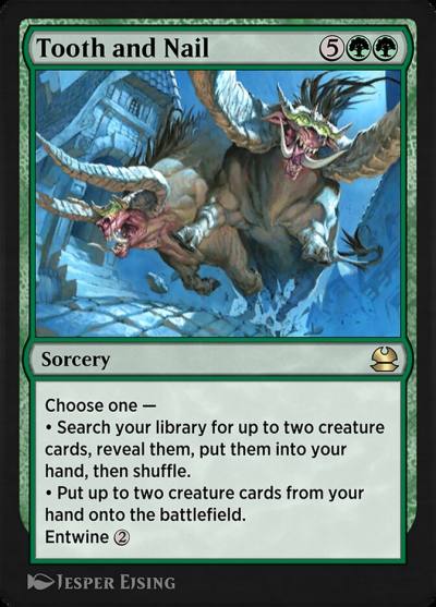 Tooth and Nail HA7-15 Historic Anthology 7 Magic card