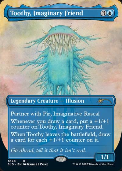 Toothy, Imaginary Friend SLD-1049 Secret Lair Drop Magic card