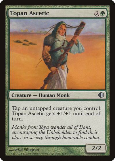 Topan Ascetic ALA-151 Shards of Alara Magic card