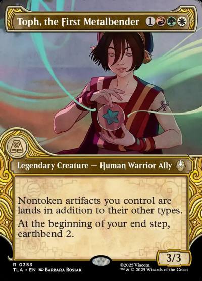 Toph, the First Metalbender TLA-353 Avatar: The Last Airbender Magic card