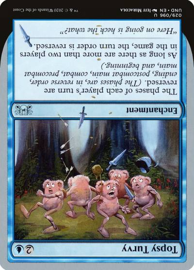 Topsy Turvy UND-29 Unsanctioned Magic card