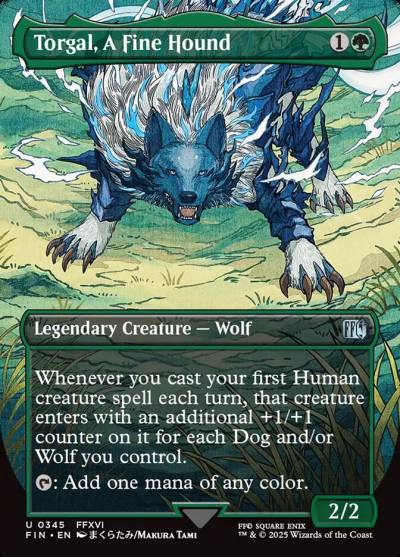 Torgal, A Fine Hound FIN-345 Final Fantasy Magic card