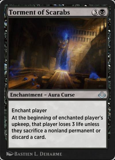 Torment of Scarabs HA4-11 Historic Anthology 4 Magic card