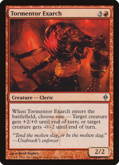 Tormentor Exarch 97 New Phyrexia Magic card