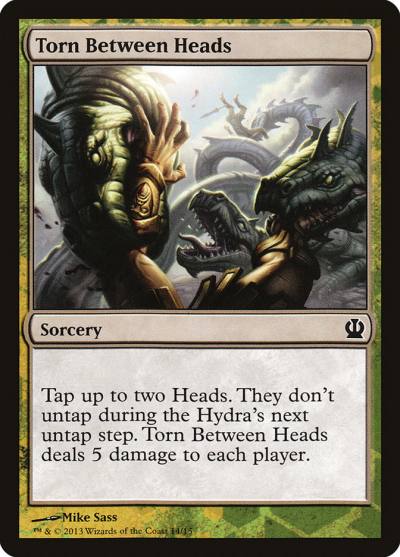 Torn Between Heads TFTH-14 Face the Hydra Magic card