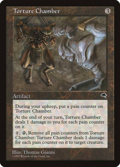 Torture Chamber TMP-313 Tempest Magic card