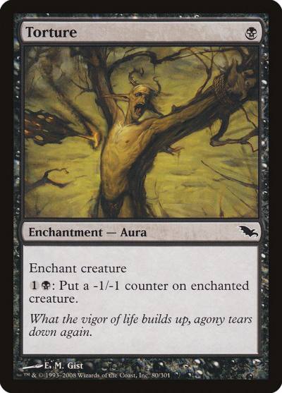 Torture SHM-80 Shadowmoor Magic card
