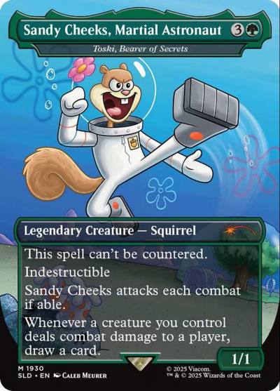 Toski, Bearer of Secrets SLD-1930 Secret Lair Drop Magic card