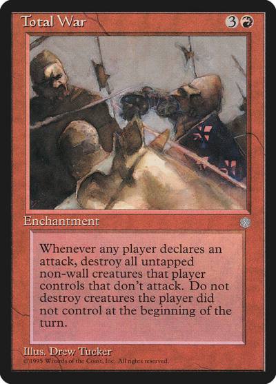 Total War ICE-221 Ice Age Magic card