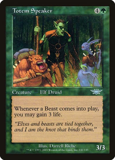 Totem Speaker 141 Legions Magic card