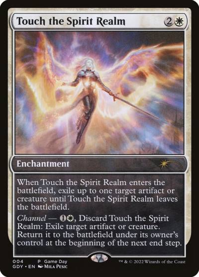 Touch the Spirit Realm GDY-4 Game Day Promos Magic card