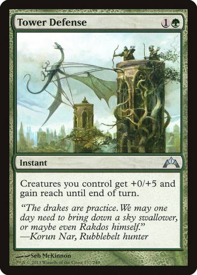 Tower Defense GTC-137 Gatecrash Magic card