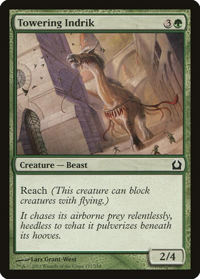 Towering Indrik 137 Return to Ravnica Magic card