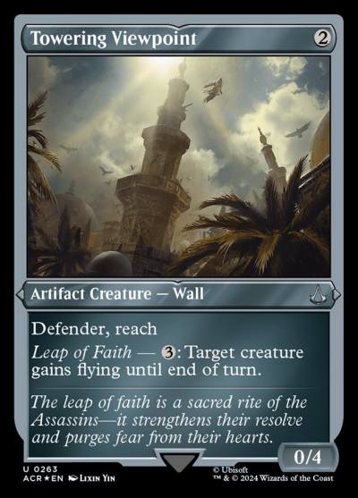 Towering Viewpoint ACR-263 Assassin's Creed Magic card