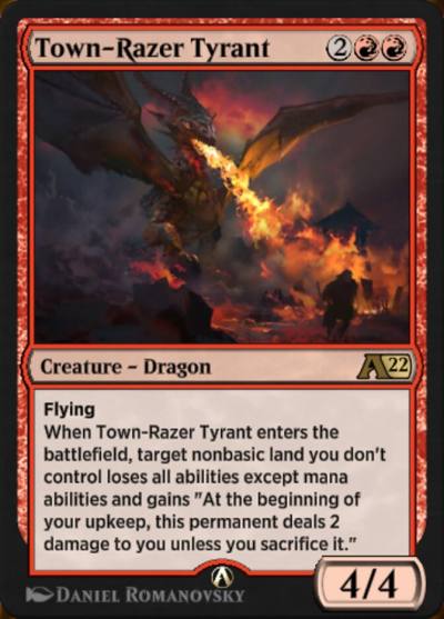 Town-Razer Tyrant YMID-45 Alchemy: Innistrad Magic card