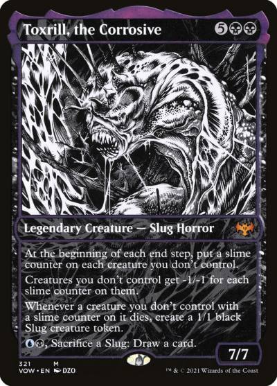 Toxrill, the Corrosive VOW-321 Innistrad: Crimson Vow Magic card