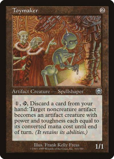 Toymaker MMQ-314 Mercadian Masques Magic card
