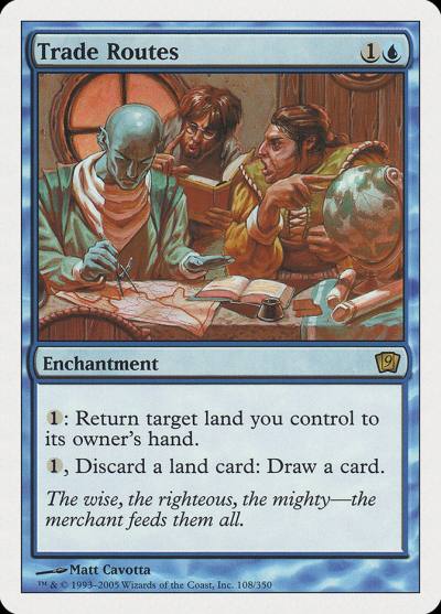 Trade Routes 9ED-108 Ninth Edition Magic card