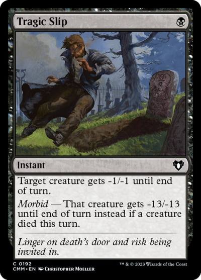 Tragic Slip CMM-192 Commander Masters Magic card