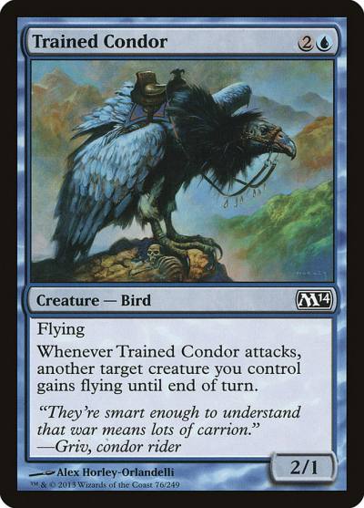Trained Condor M14-76 Magic 2014 Magic card